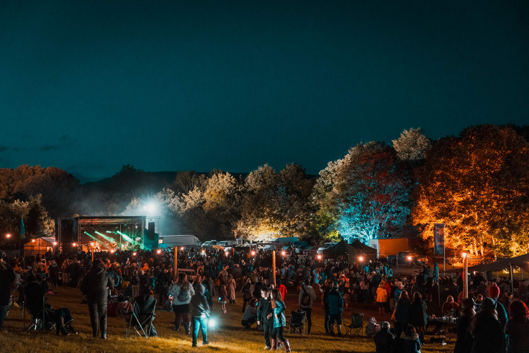 Crowd at Stendhal Music Festival