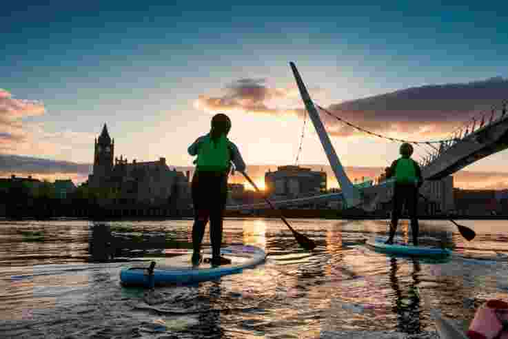 River Foyle Stand Up paddle boarding