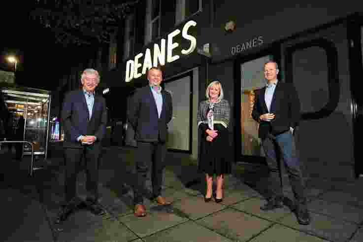 Pictured at a dinner hosted by the board of Tourism NI at Deane’s Meat Locker Belfast (l to r) are John McGrillen, Tourism NI CEO, Terry McCartney, Tourism NI board member, Ruth Andrews, ITOA CEO and ITOA President Rob Rankin.